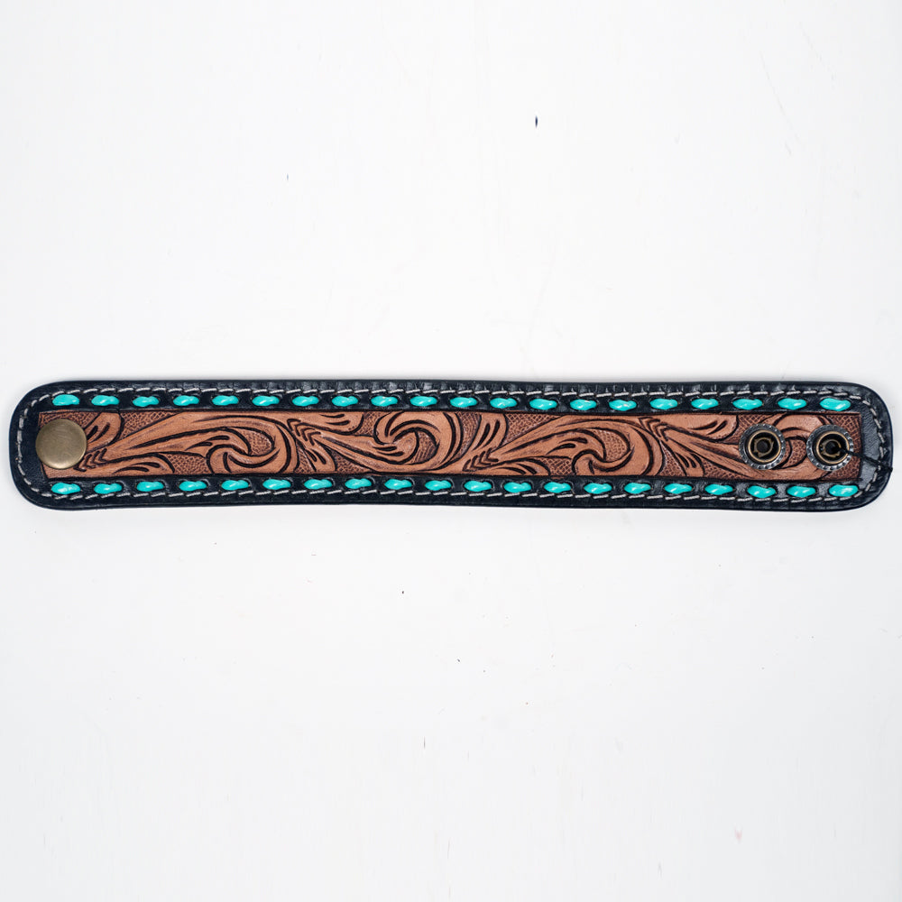 LC-ADBRF116 Hand tooled Genuine Leather Bracelet women