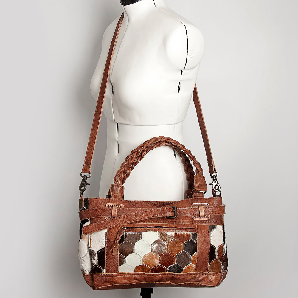 LC-ADBG685 Tote Hair On Genuine Western Leather Women Bag