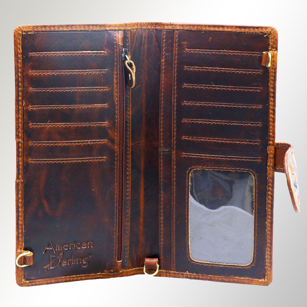 ADBGM113 Wallet Genuine Western Leather Women Bag Belle