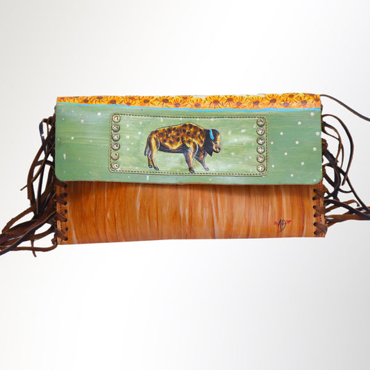 ADBGM145 Wallet Genuine Western Leather Women Bag