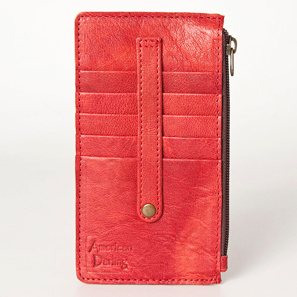 ADBG810 American Darling Handcrafted Leather Card-Holder - Premium Full Grain Western Slim Wallet
