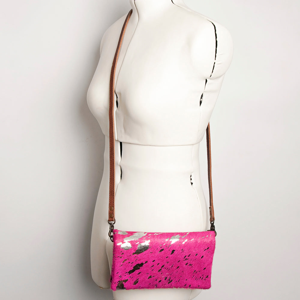 ADBG819 Crossbody Hair On Genuine Western Leather Women Bag