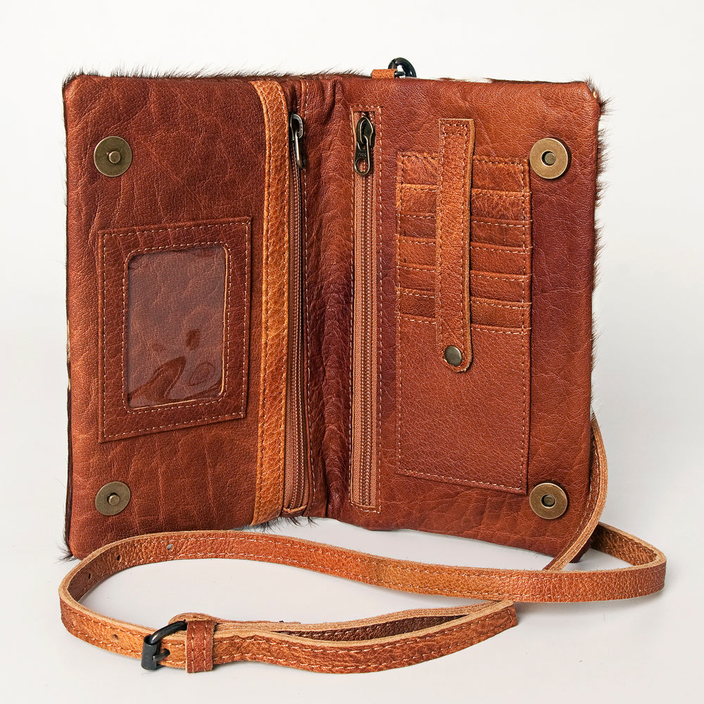 ADBG819 Crossbody Hair On Genuine Western Leather Women Bag