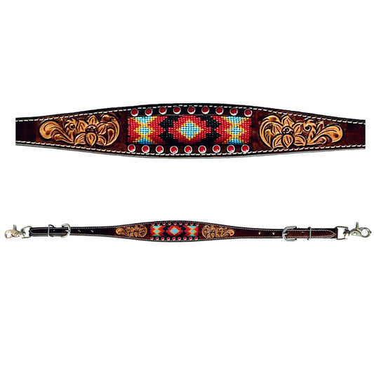 BER224-Western Leather Wither Straps
