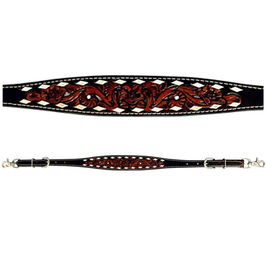 BER246-Western Leather Wither Straps
