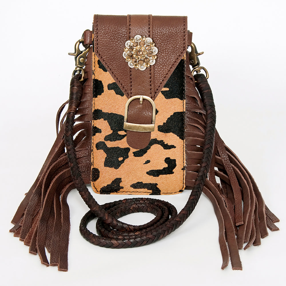 LC-ADBGA243 Cellphone Holder Genuine Western Leather Bag Hope