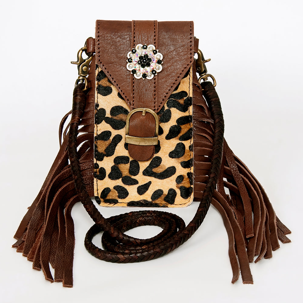 LC-ADBGA243 Cellphone Holder Genuine Western Leather Bag Hope