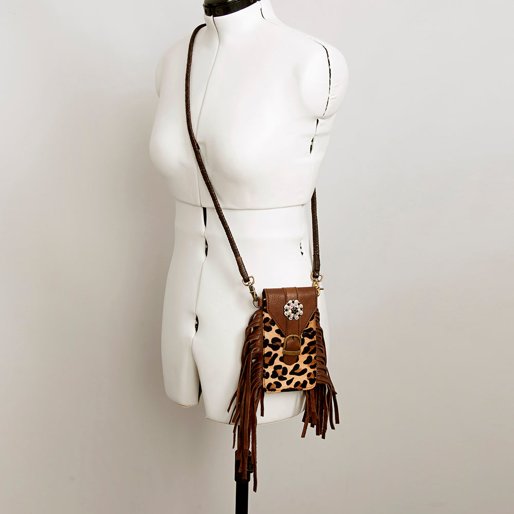 LC-ADBGA243 Cellphone Holder Genuine Western Leather Bag Hope