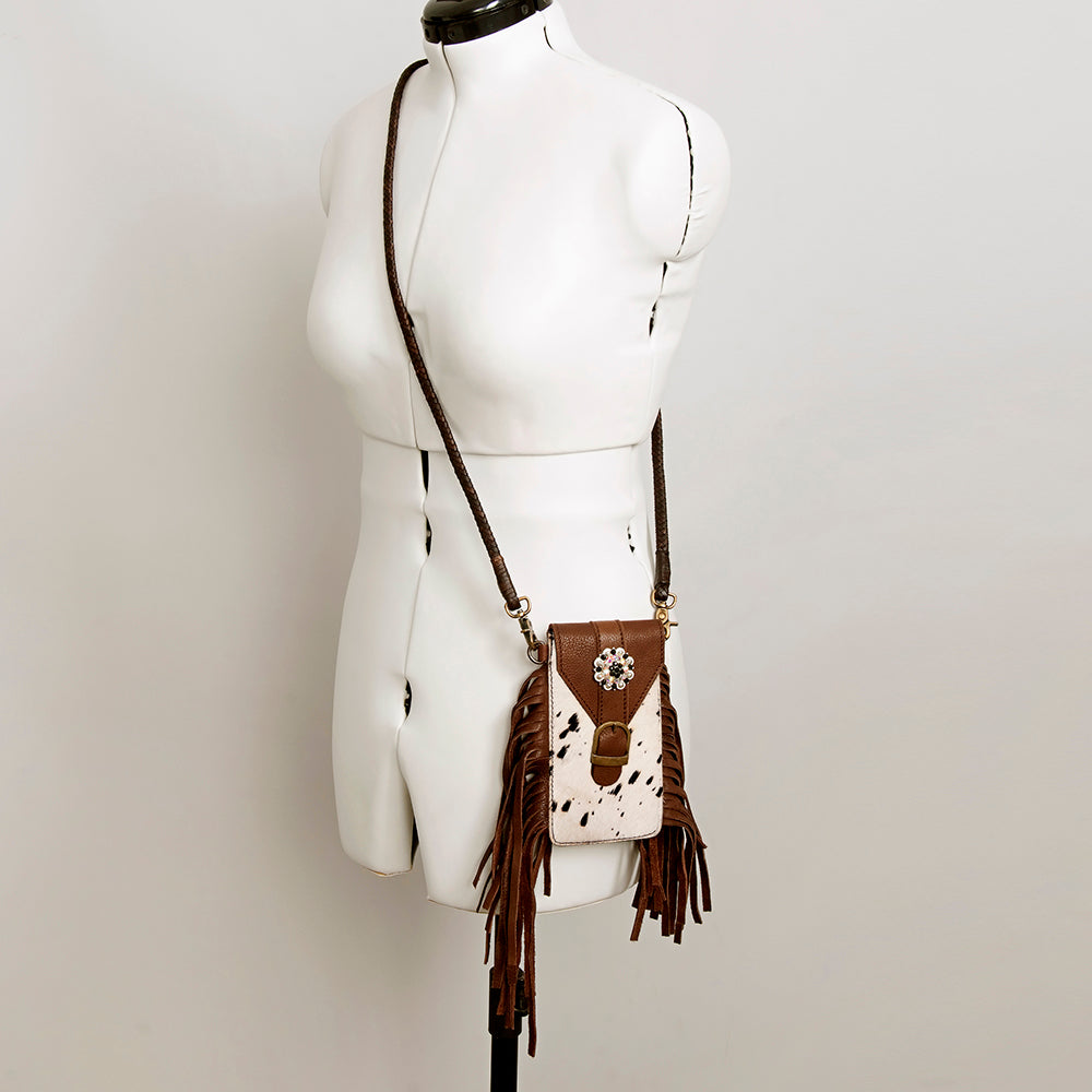 LC-ADBGA243 Cellphone Holder Genuine Western Leather Bag Hope