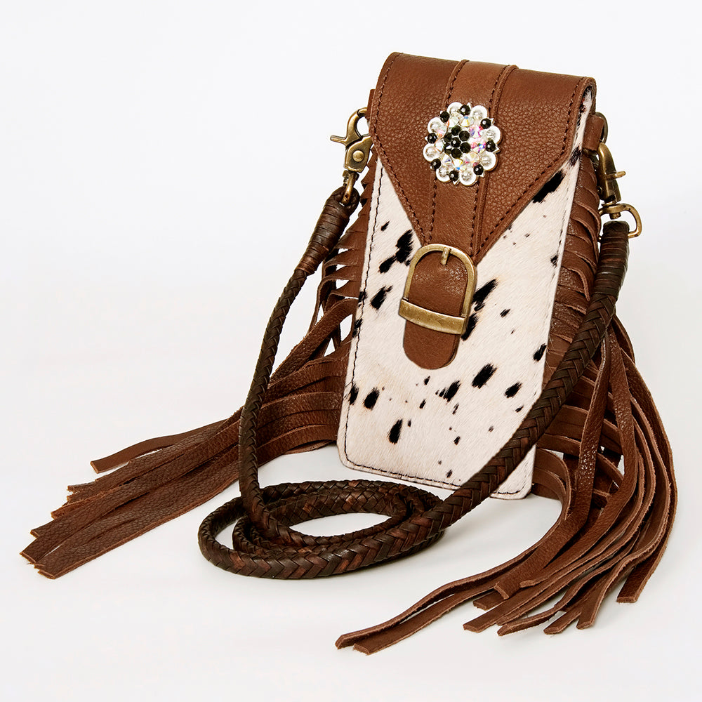 LC-ADBGA243 Cellphone Holder Genuine Western Leather Bag Hope