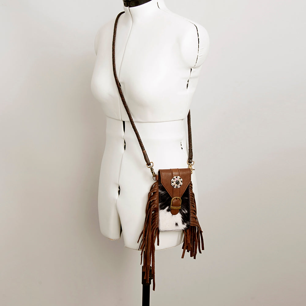 LC-ADBGA243 Cellphone Holder Genuine Western Leather Bag Hope