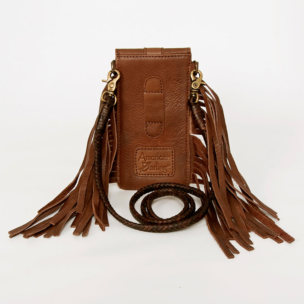 LC-ADBGA243 Cellphone Holder Genuine Western Leather Bag Hope