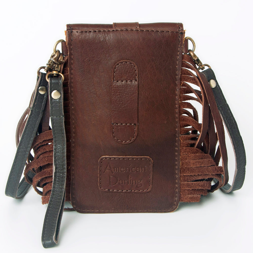 LC-ADBGA243 Cellphone Holder Genuine Western Leather Bag Hope
