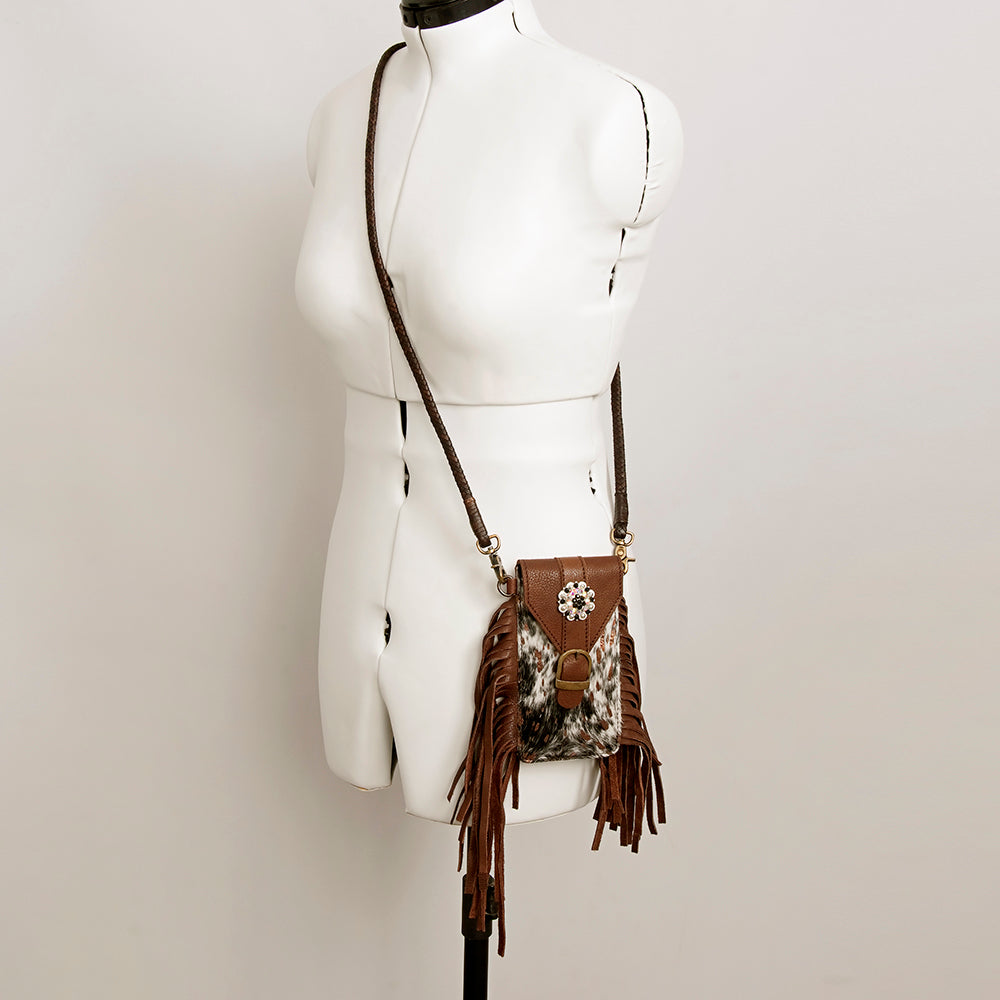 LC-ADBGA243 Cellphone Holder Genuine Western Leather Bag Hope