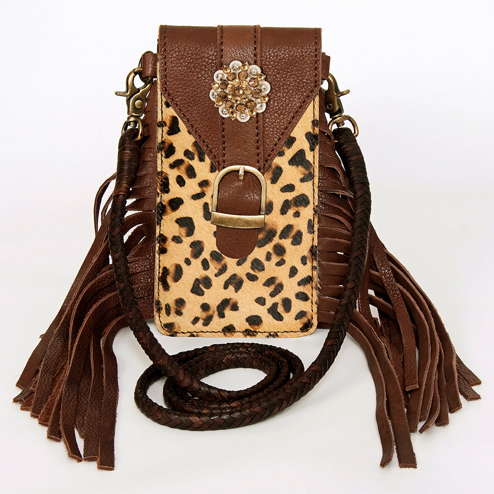 LC-ADBGA243 Cellphone Holder Genuine Western Leather Bag Hope