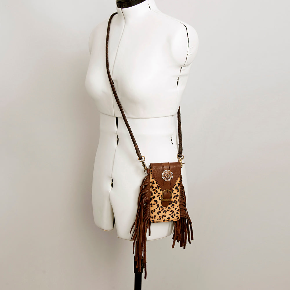 LC-ADBGA243 Cellphone Holder Genuine Western Leather Bag Hope