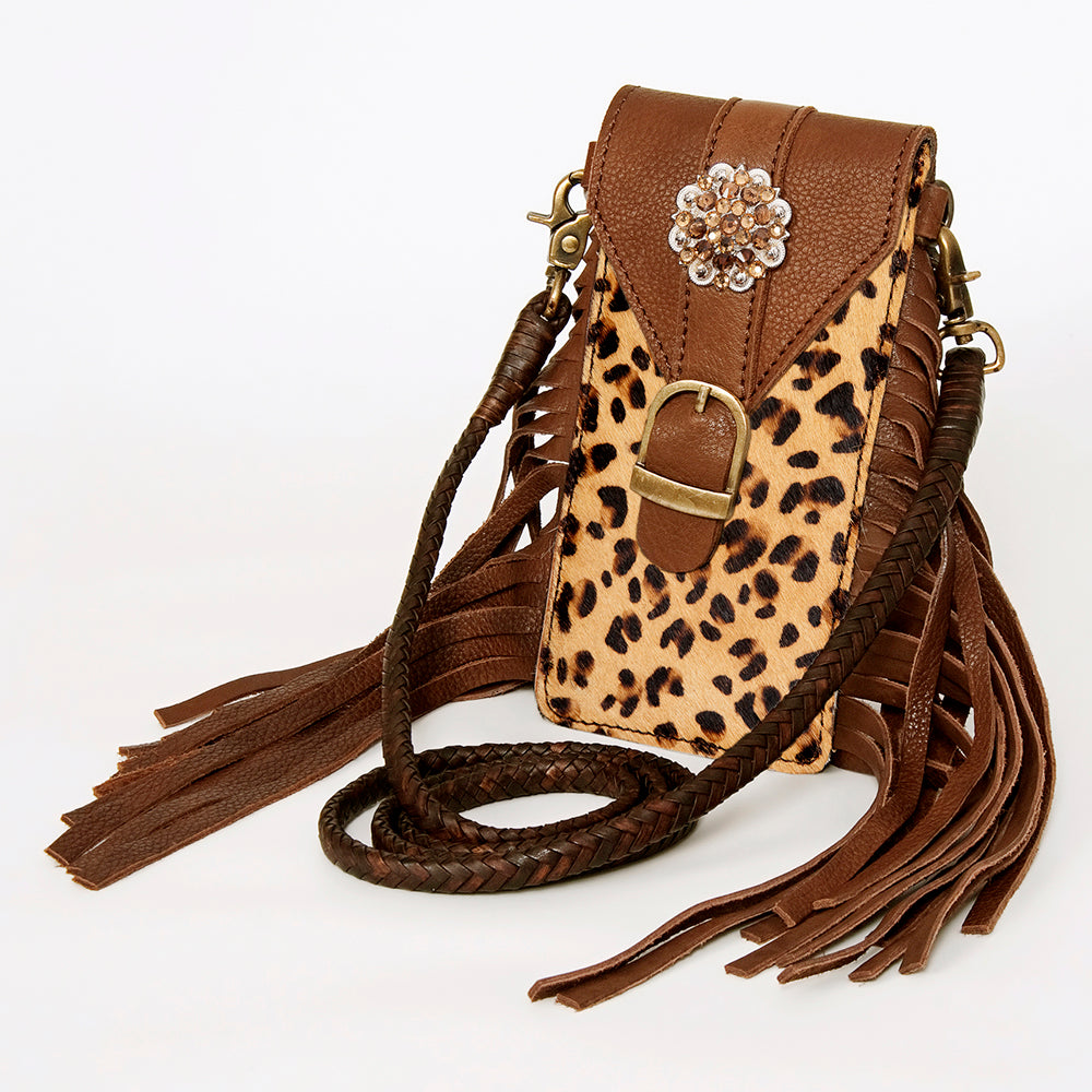 LC-ADBGA243 Cellphone Holder Genuine Western Leather Bag Hope