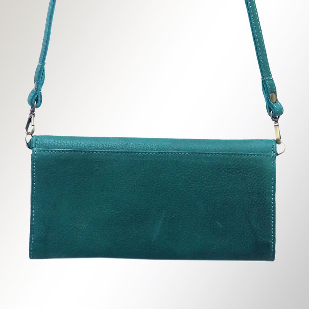 ADBGM112 Minimalist Genuine Leather Clutch Crossbody Bag