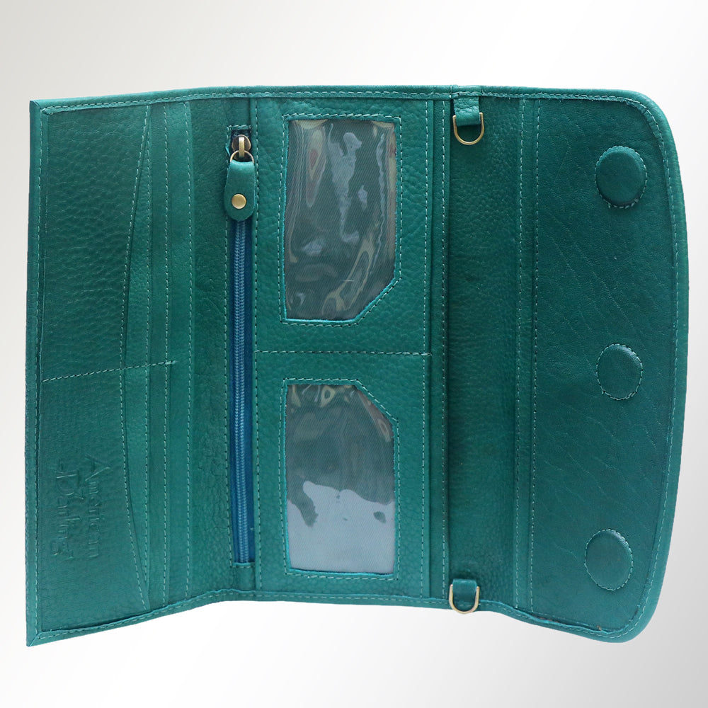 ADBGM112 Minimalist Genuine Leather Clutch Crossbody Bag