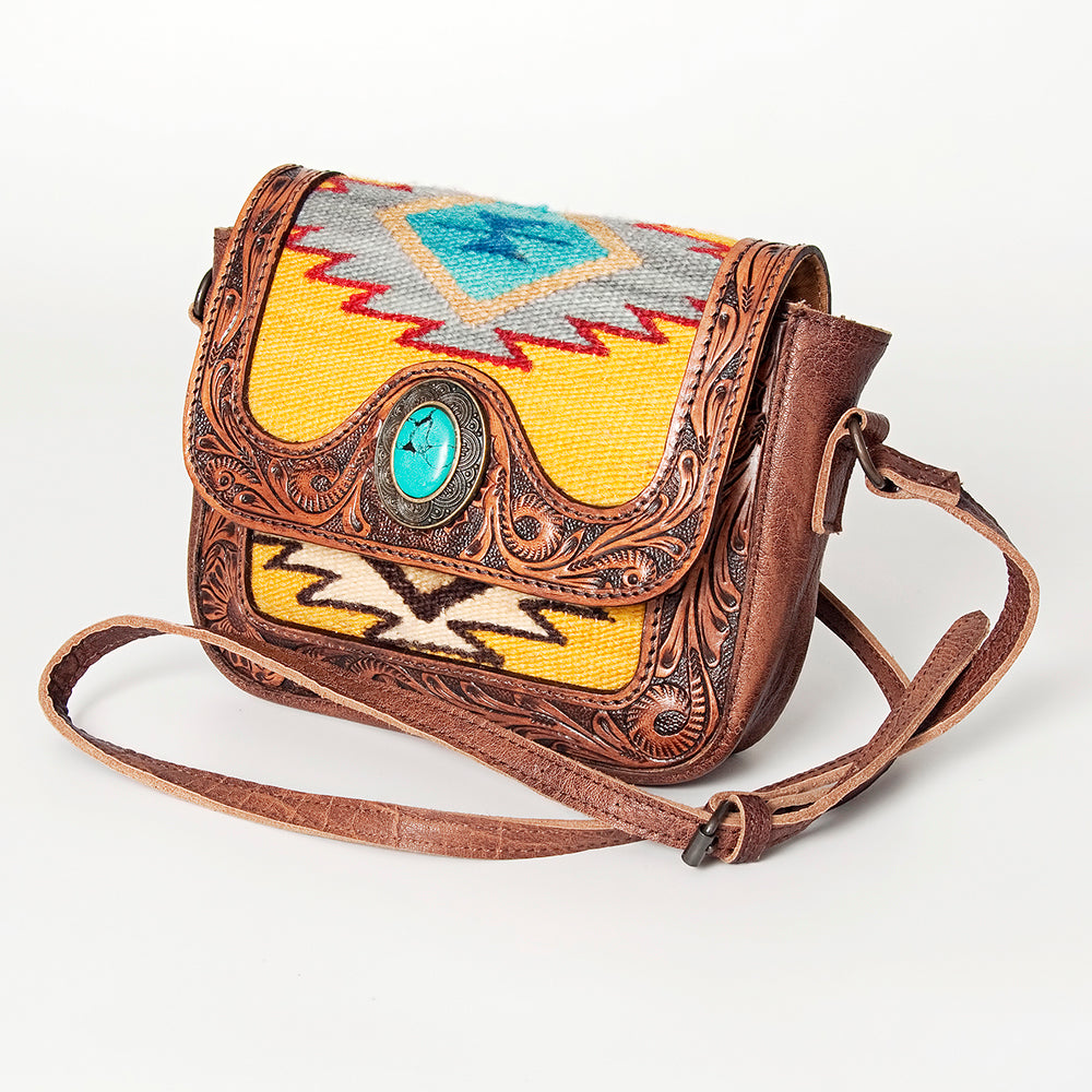 LC-ADBG824 Crossbody Genuine Western Leather Women Bag