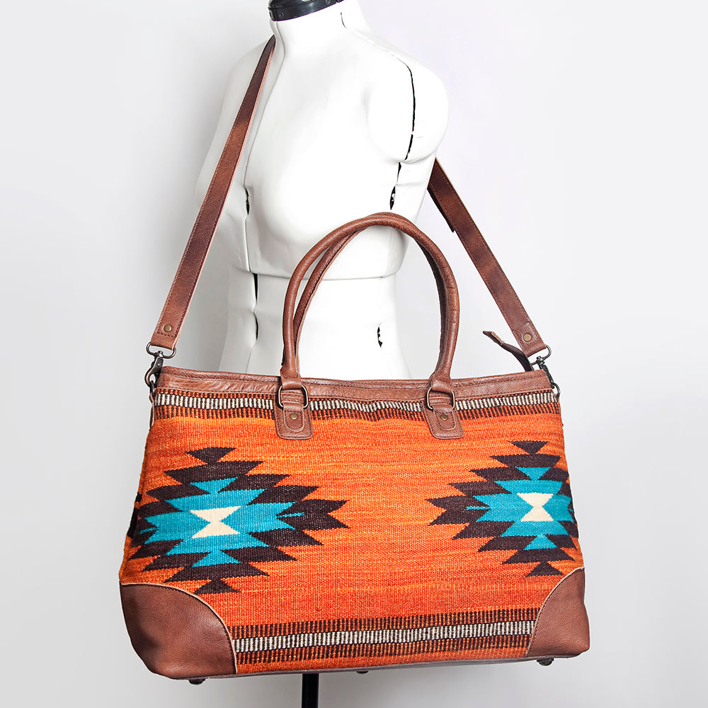 LC-ADBG833 Tote Genuine Western Leather Women Bag