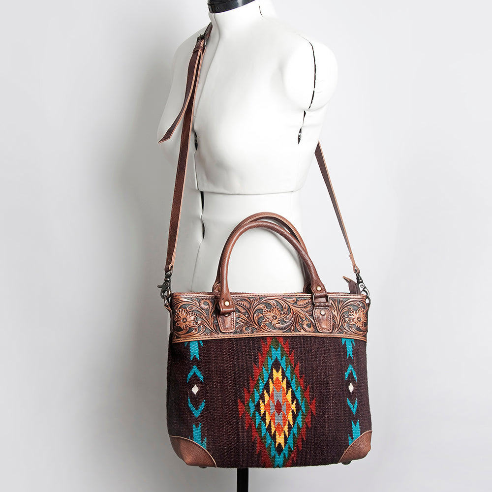 LC-ADBG835 Tote Genuine Western Leather Women Bag