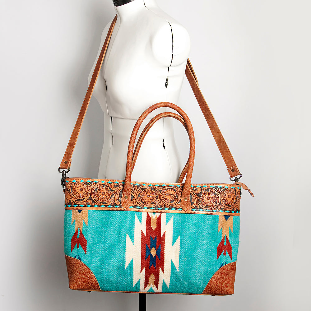 LC-ADBG835 Tote Genuine Western Leather Women Bag