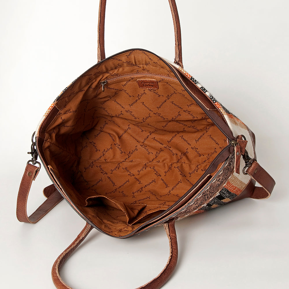 LC-ADBG835 Tote Genuine Western Leather Women Bag