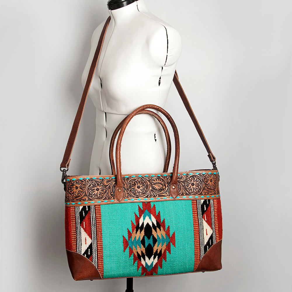 LC-ADBG835 Tote Genuine Western Leather Women Bag