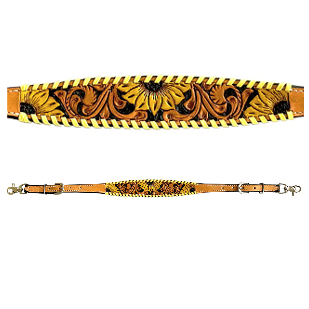 BER255-Western Leather Wither Straps