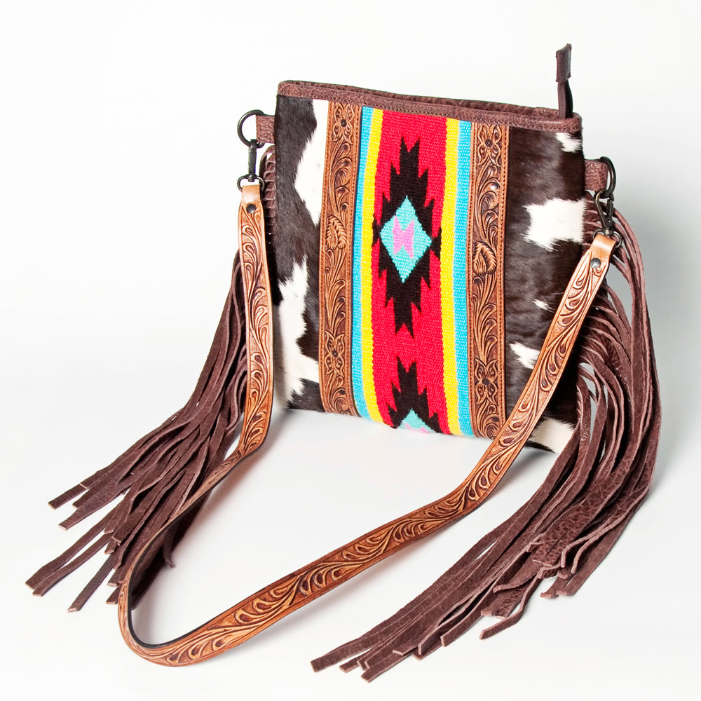 LC-ADBGZ599 Large Crossbody Saddle Blanket Genuine Western Leather Women Bag