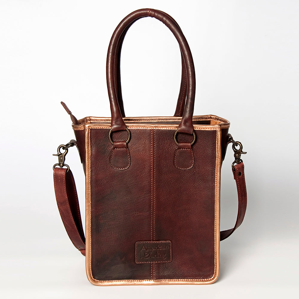 LC-ADBGZ608 Tote Hair-On Genuine Western Leather Women Bag