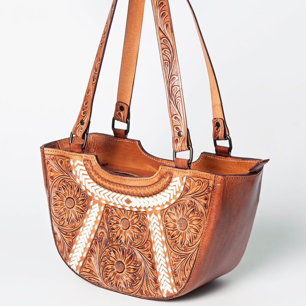 LC-ADBGZ609 Tote Genuine Western Leather Women Bag