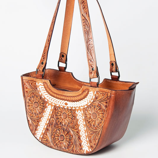 LC-ADBGZ609 Tote Genuine Western Leather Women Bag