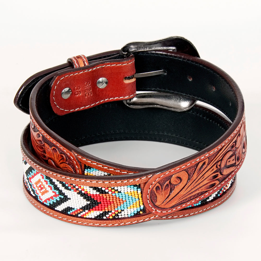 BEE101-Premium Quality  Western Leather Belt