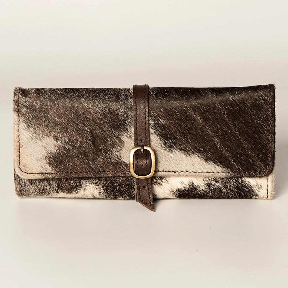 ADBGA245 American Darling Hair-On Cowhide Jewelry Case Vegetable-Tanned Genuine Leather