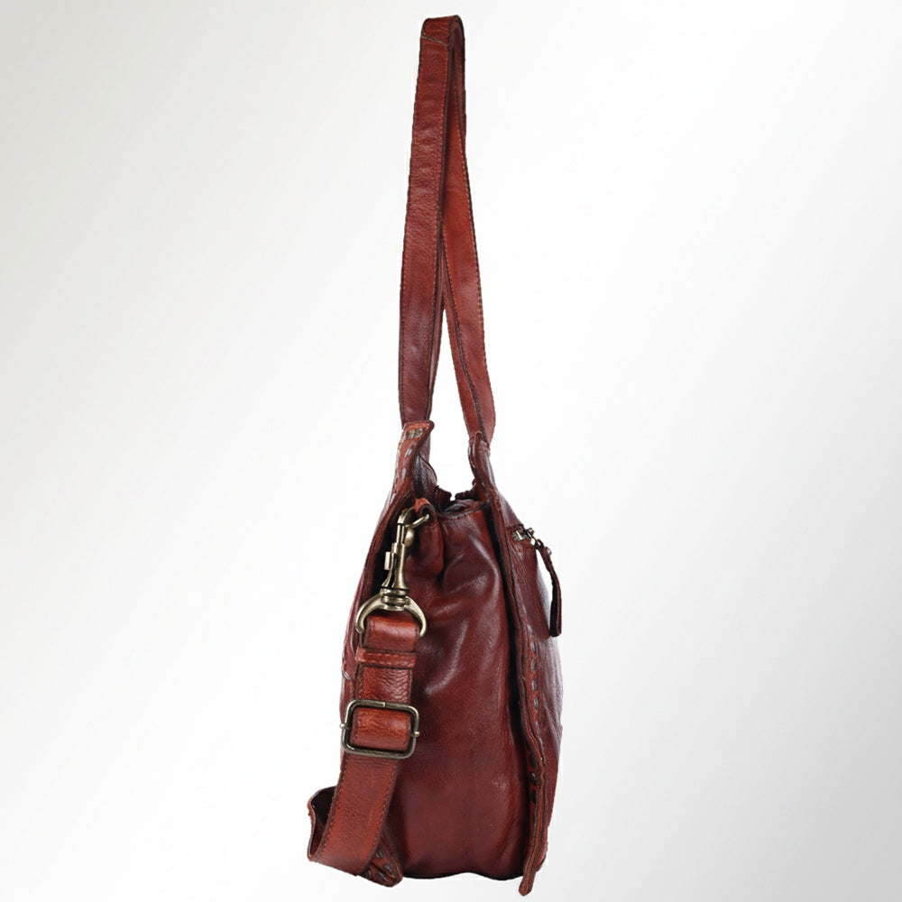 SWC133 Signature Rivet-Trim Tote Bag