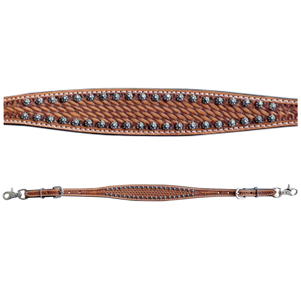 BER260-Western Leather Wither Straps