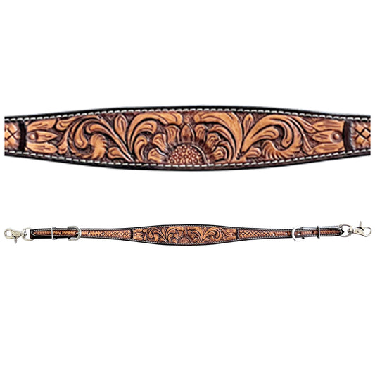 BER268-Western Leather Wither Straps