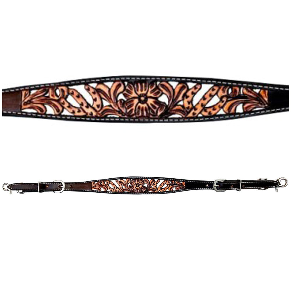 BER280-Western Leather Wither Straps