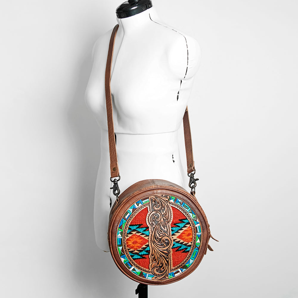 LC-ADBG839 Canteen Genuine Western Leather Women Bag