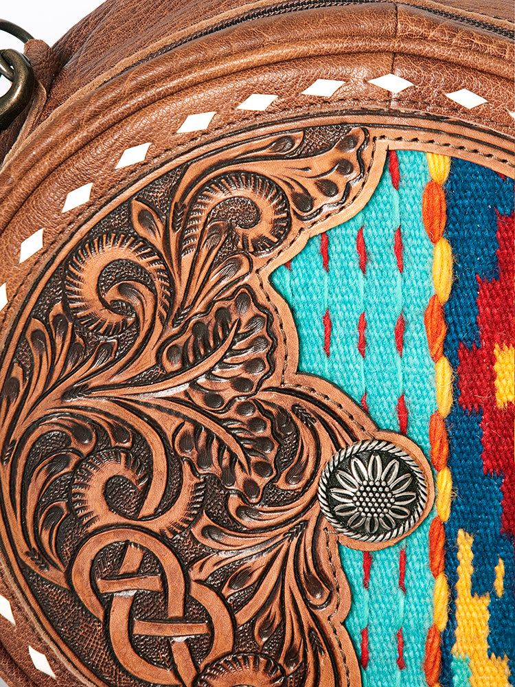 LC-ADBG839 Canteen Genuine Western Leather Women Bag