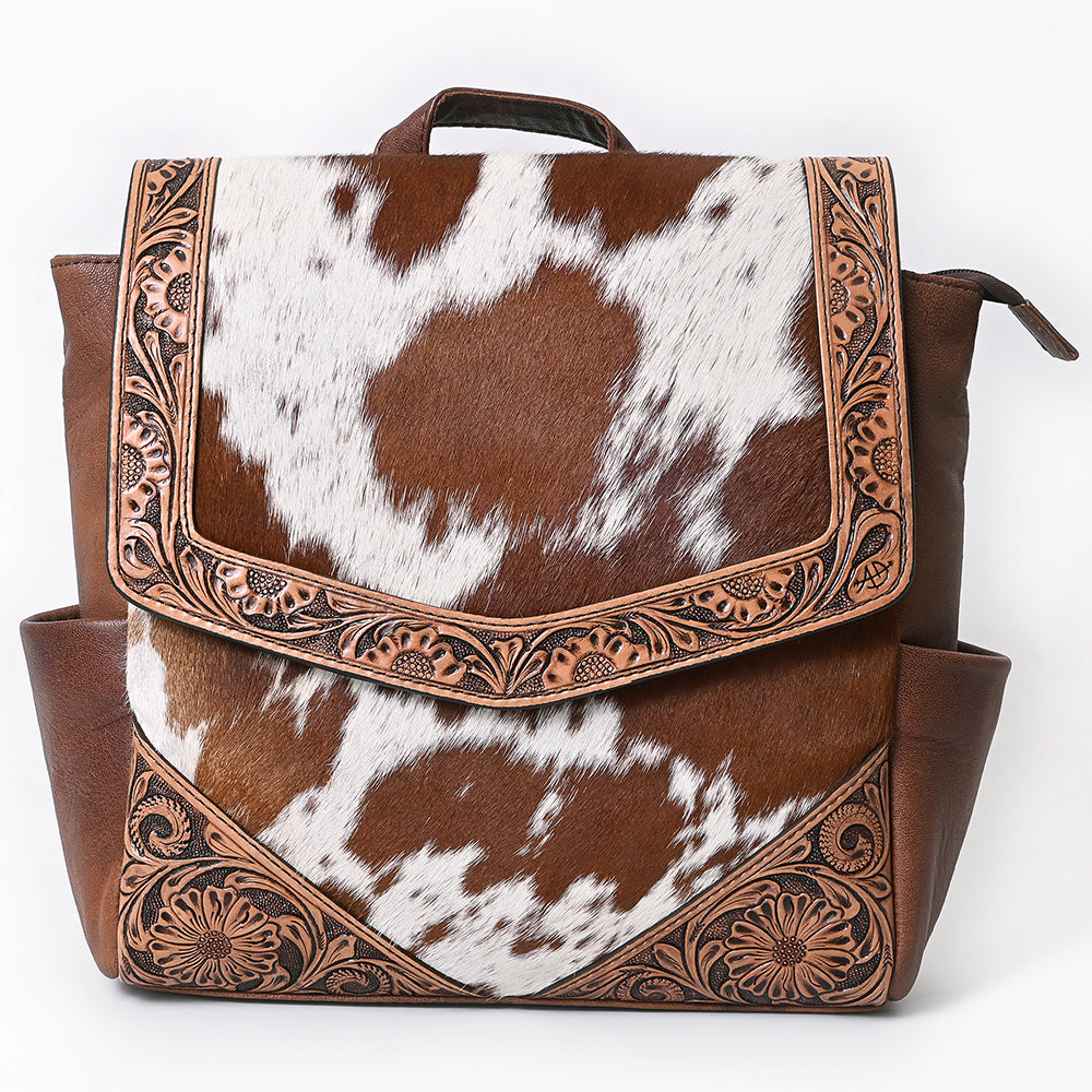 LC-ADBG845 Backpack Hair On Genuine Western Leather Women Bag