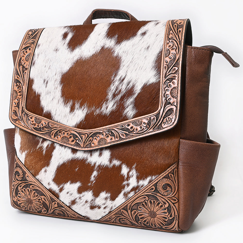 LC-ADBG845 Backpack Hair On Genuine Western Leather Women Bag