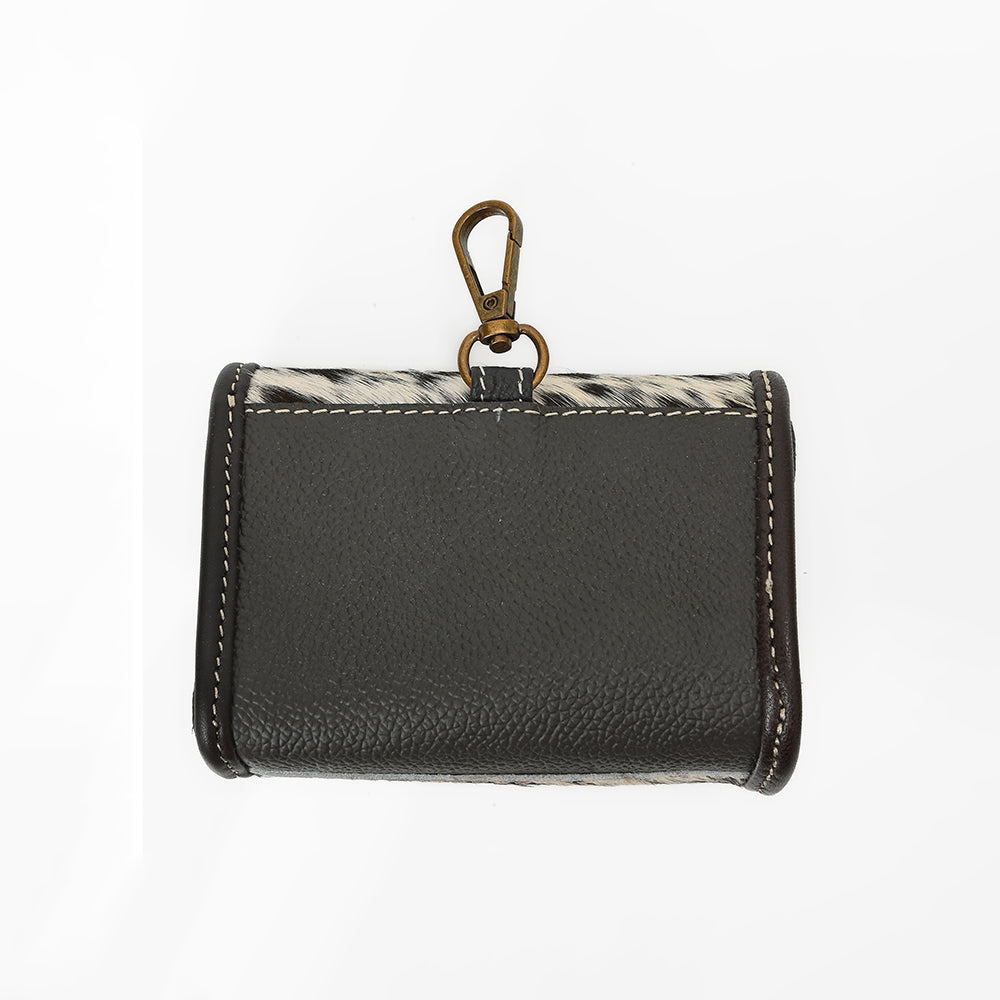 ADCHA126 American Darling Genuine Hair-On Flap Wallet Clip Pouch