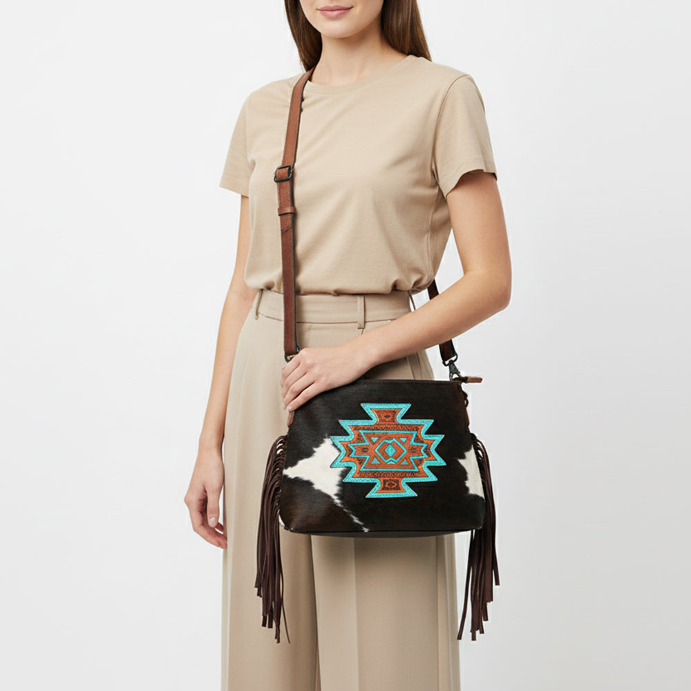 ADBGZ615 Crossbody Genuine Western Leather Women Bag