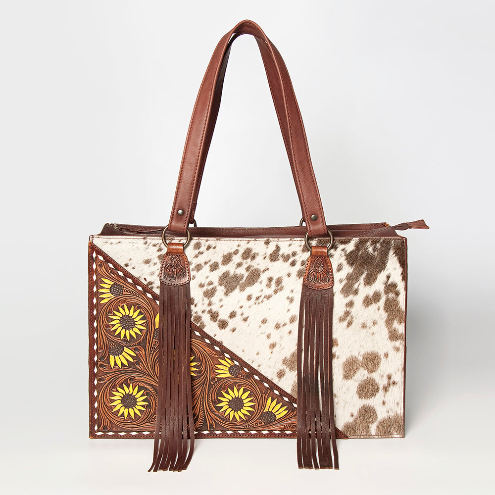 LC-ADBGZ201E Tote Hair On Genuine Western Leather Women Bag