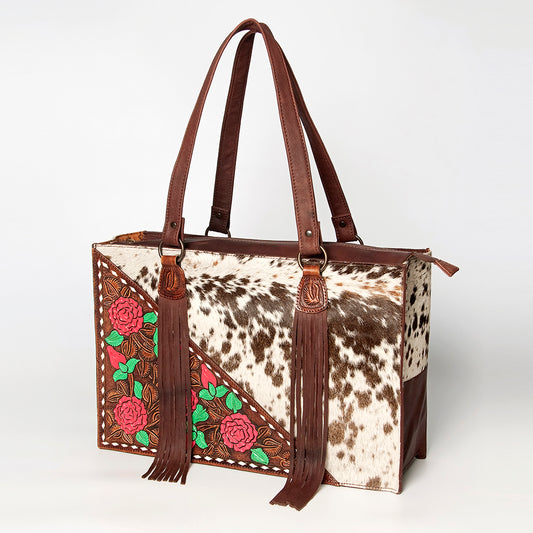 LC-ADBGZ201F Tote Hair On Genuine Western Leather Women Bag