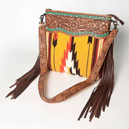 LC-ADBGZ567C Crossbody Genuine Western Leather Women Bag