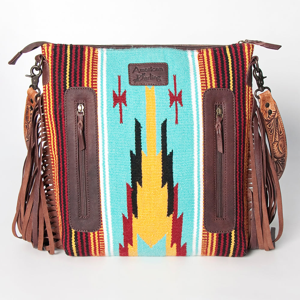 LC-ADBGZ236B Crossbody Genuine Western Leather Women Bag